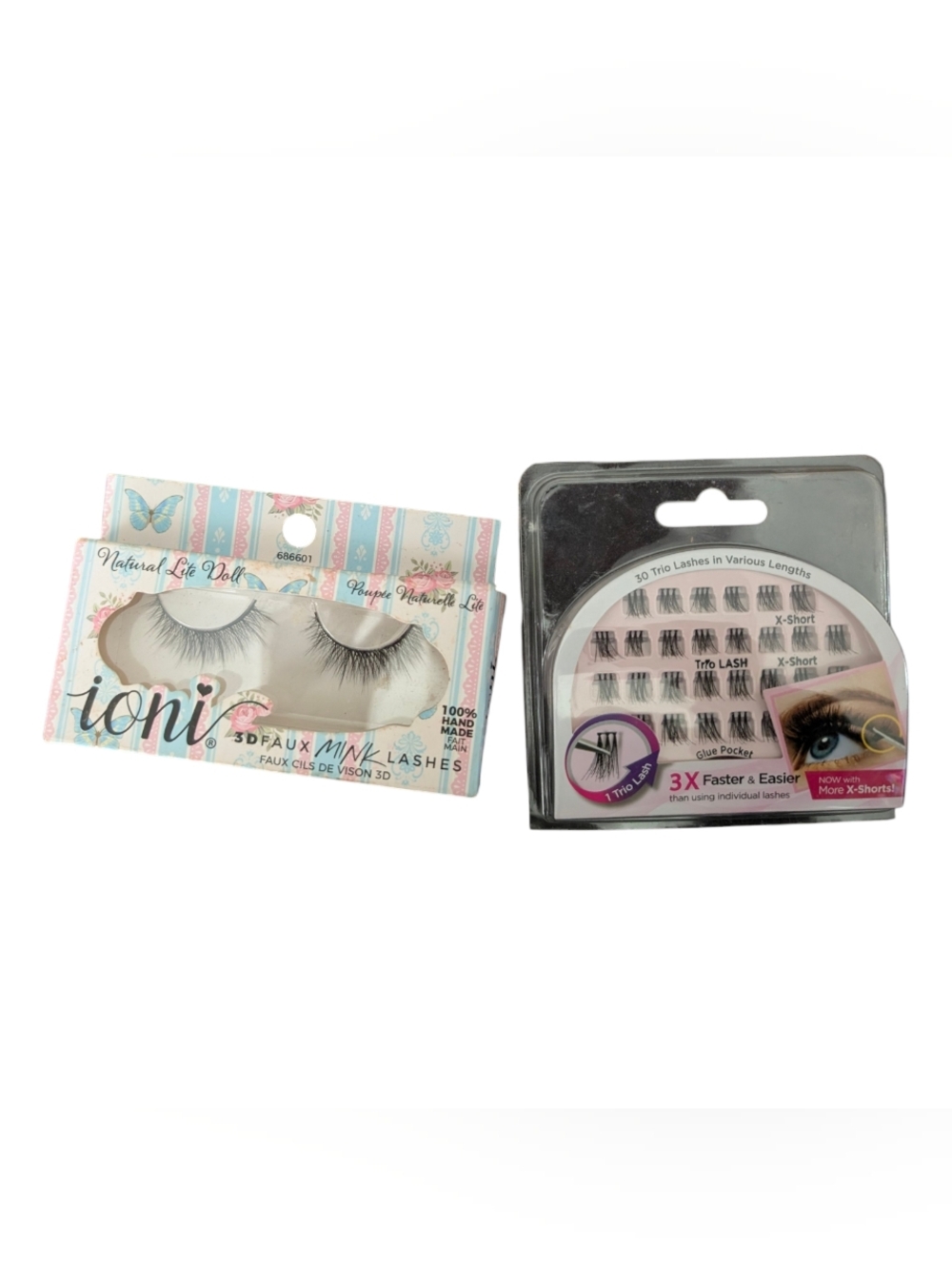 Natural Look 3D Faux Mink Lashes - Black